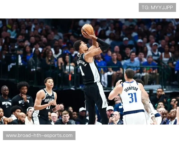 马刺新星文班亚马再度惊艳，全场欢呼，文班亚马集锦